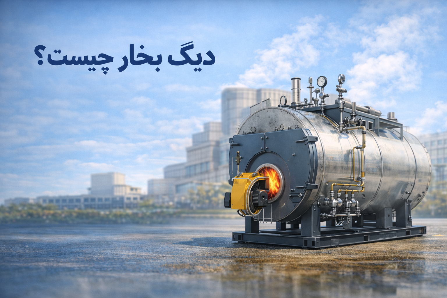 تعمیر نگهداری سرویس دیگ بخار